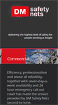 Mobile Screenshot of dmsafetynets.co.uk